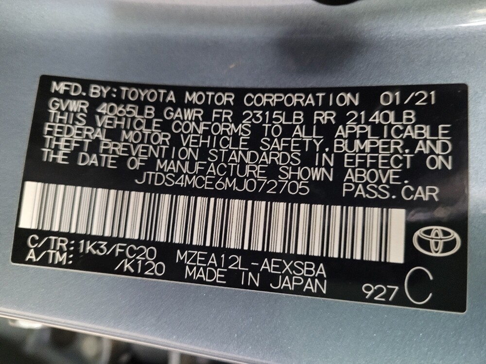 2021 Toyota Corolla in El Cajon, CA 92020 - 18136048 33