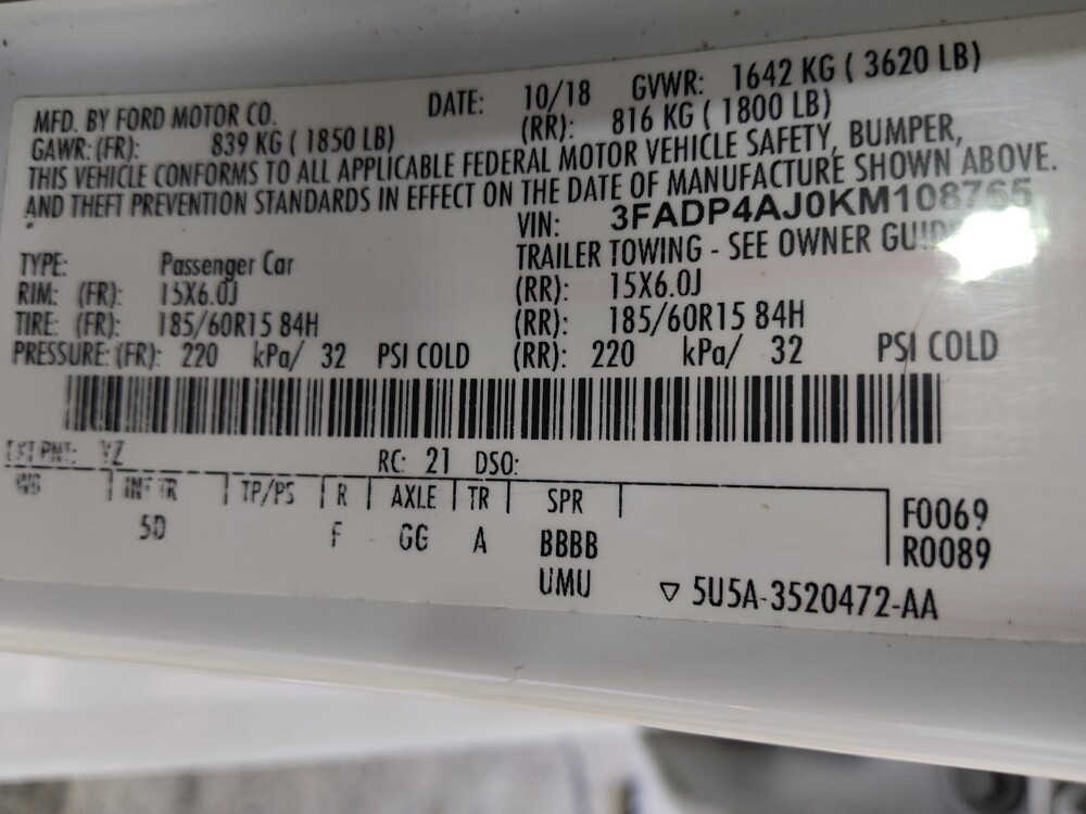 2019 Ford Fiesta in Conyers, GA 30094 - 18136065 33