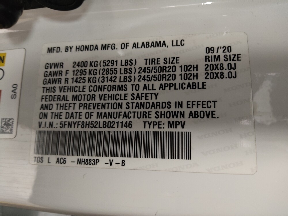 2020 Honda Passport in Augusta, GA 30907 - 18136077 33