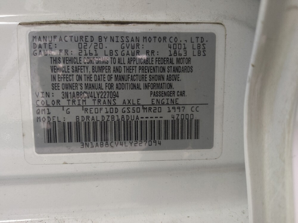 2020 Nissan Sentra in Birmingham, AL 35215 - 18136081 33