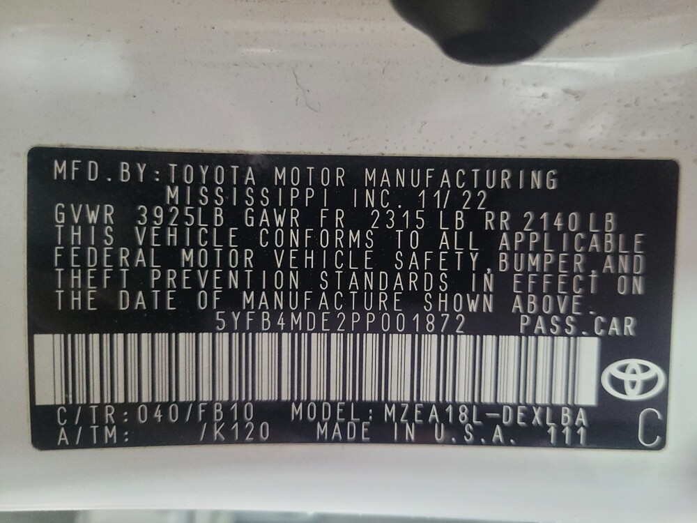 2023 Toyota Corolla in Stone Mountain, GA 30083 - 18136084 33