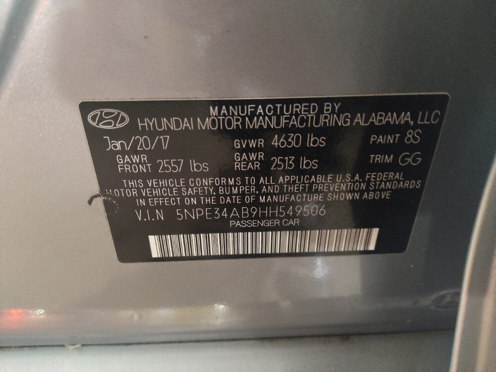 2017 Hyundai Sonata in Morrow, GA 30260 - 18136094 33