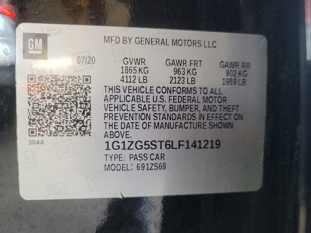 2020 Chevrolet Malibu in Pelham, AL 35124 - 18136095 33