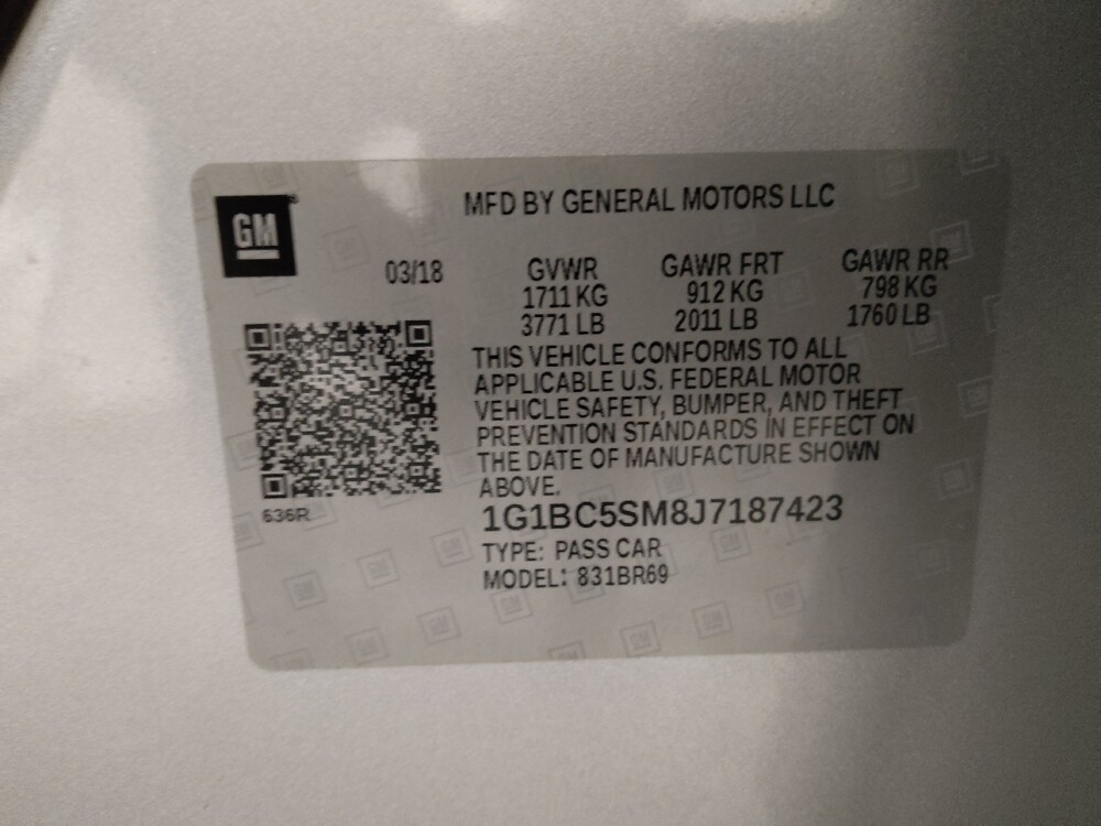 2018 Chevrolet Cruze in Lewisville, TX 75067 - 18136106 33