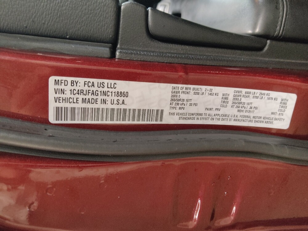 2022 Jeep Grand Cherokee in Plano, TX 75074 - 18136108 33