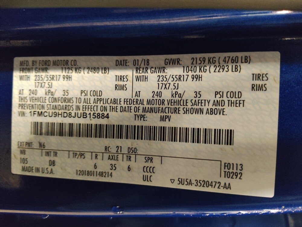 2018 Ford Escape in Plano, TX 75074 - 18136115 33