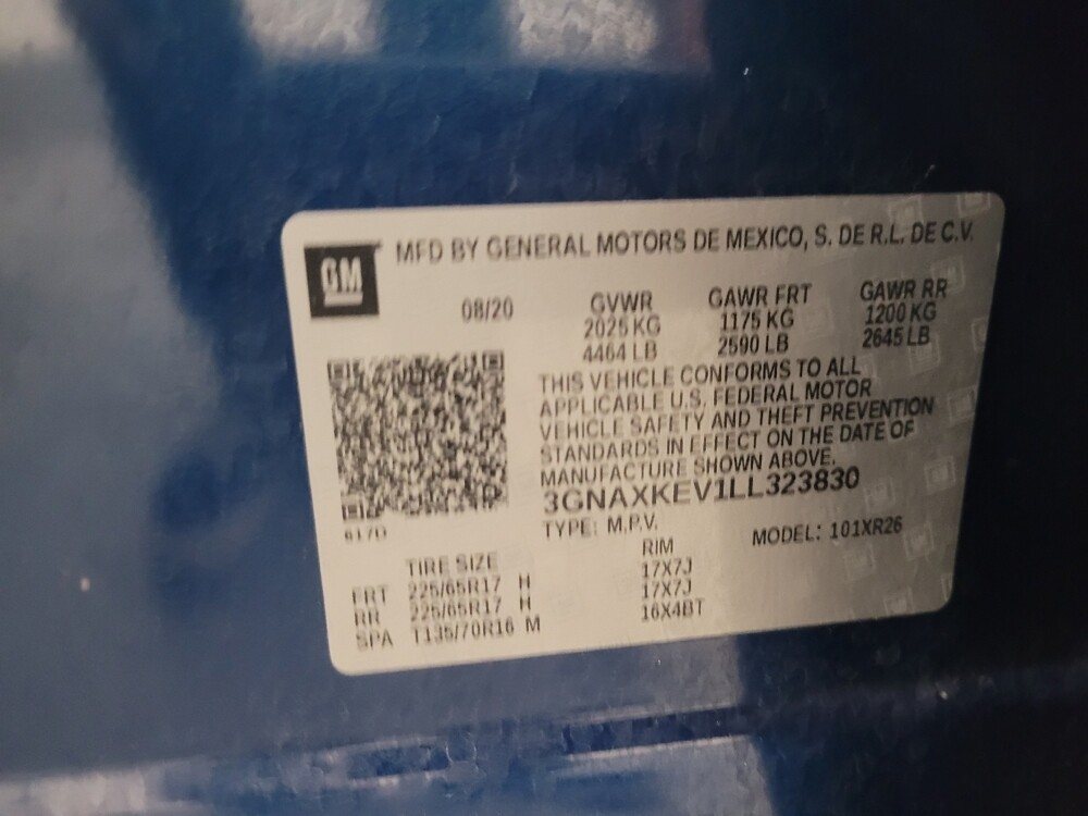 2020 Chevrolet Equinox in Tucson, AZ 85705 - 18136118 33