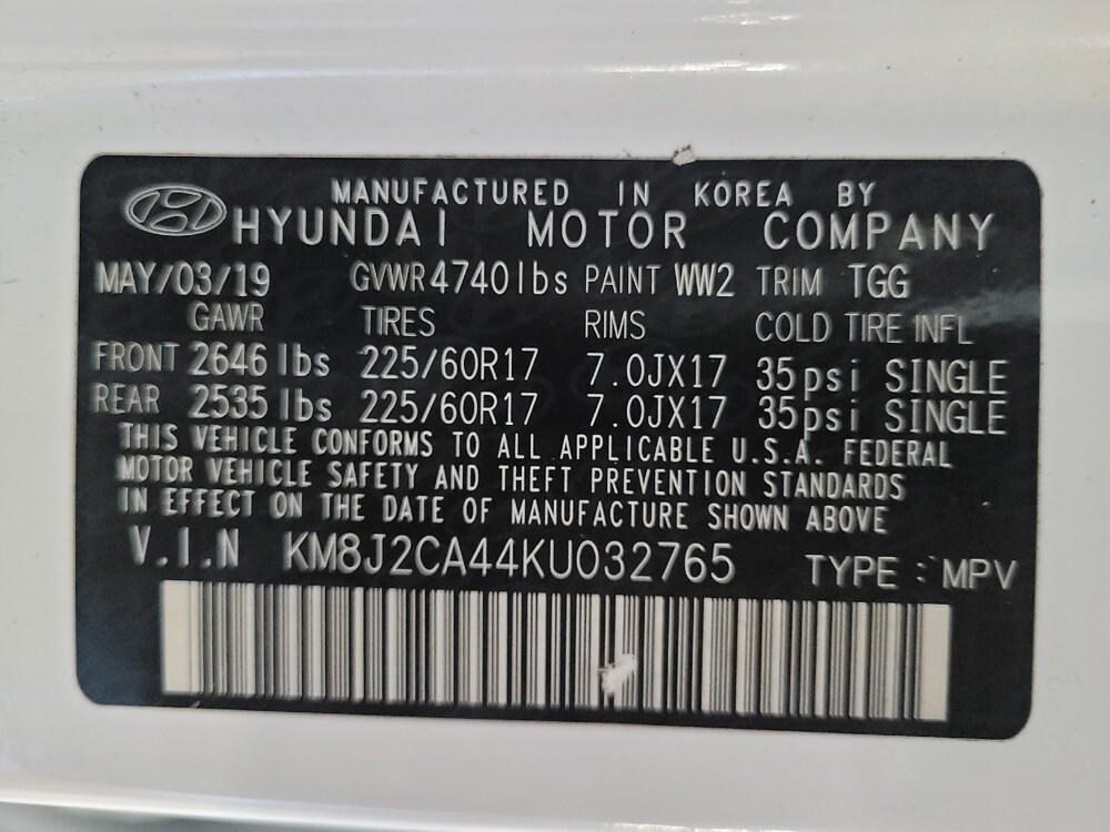 2019 Hyundai Tucson in Clearwater, FL 33764 - 18136128 33