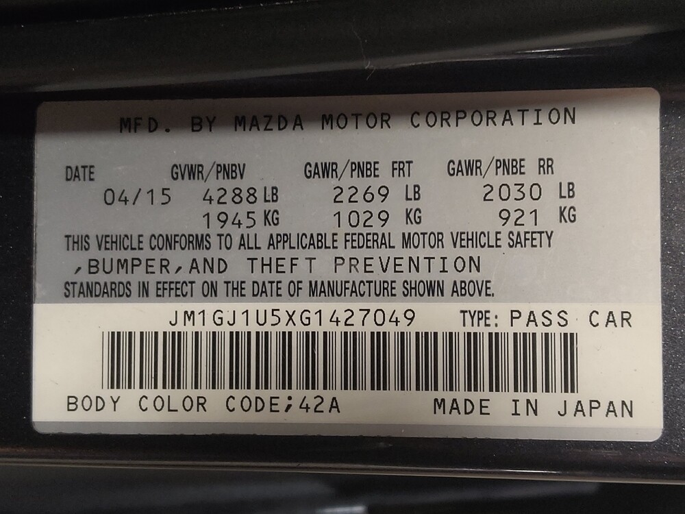 2016 Mazda MAZDA6 in Savannah, GA 31419 - 18136138 33