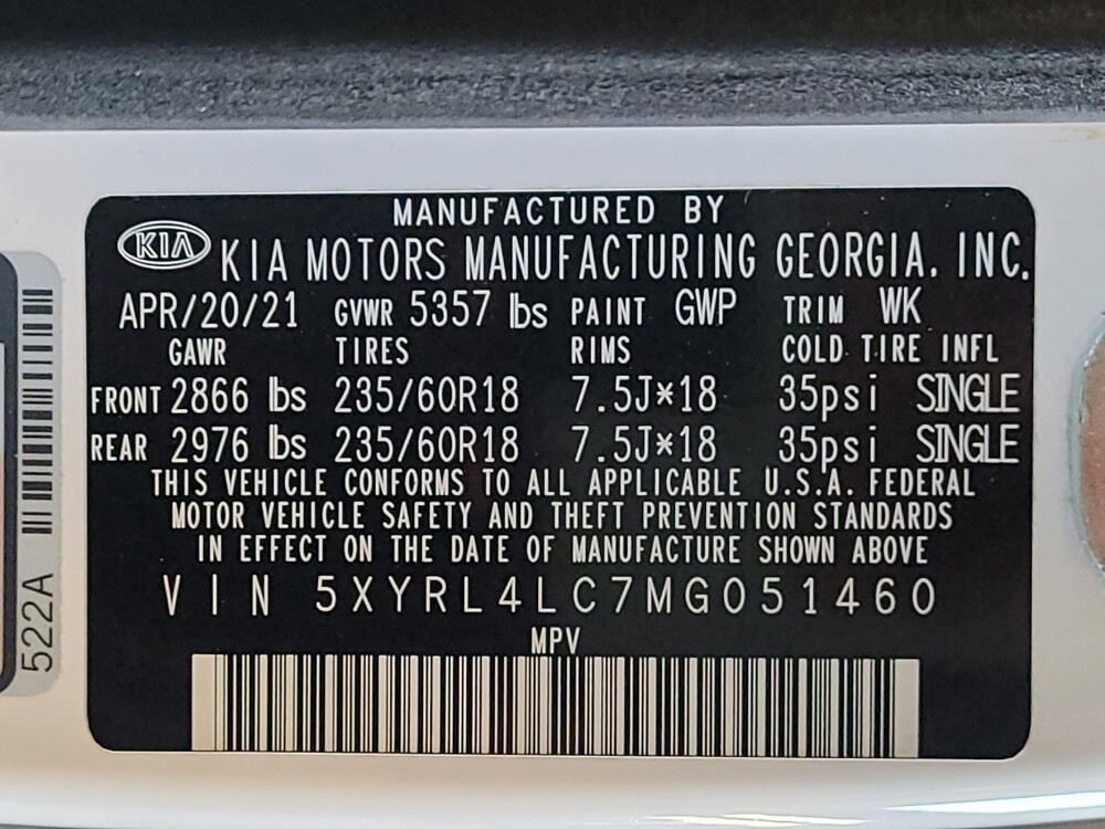 2021 Kia Sorento in Salem, VA 24153 - 18136150 33