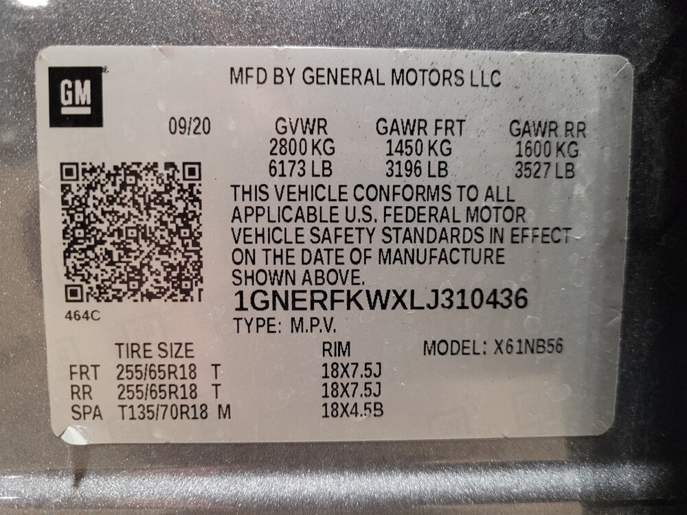 2020 Chevrolet Traverse in Duluth, GA 30096 - 18136154 33