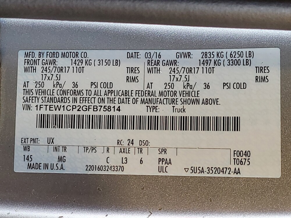 2016 Ford F150 in Duluth, GA 30096 - 18136156 29