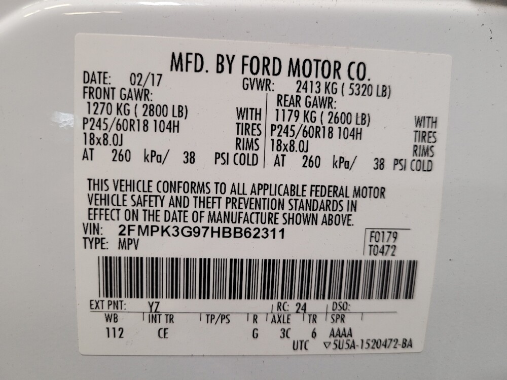 2017 Ford Edge in Orlando, FL 32808 - 18136159 33