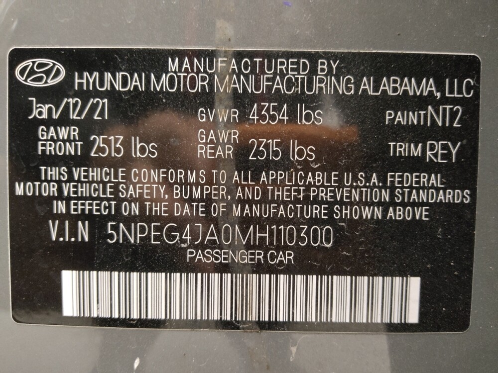 2021 Hyundai Sonata in Colorado Springs, CO 80909 - 18136189 33