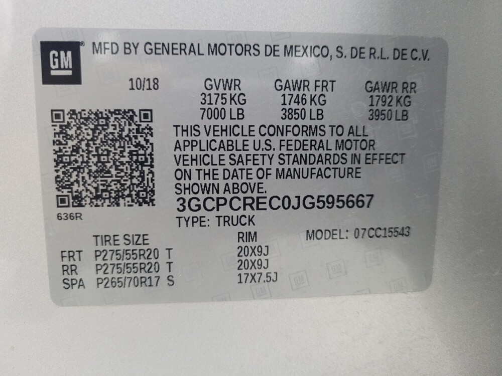2018 Chevrolet Silverado 1500 in Madison, TN 37115 - 18136200 33