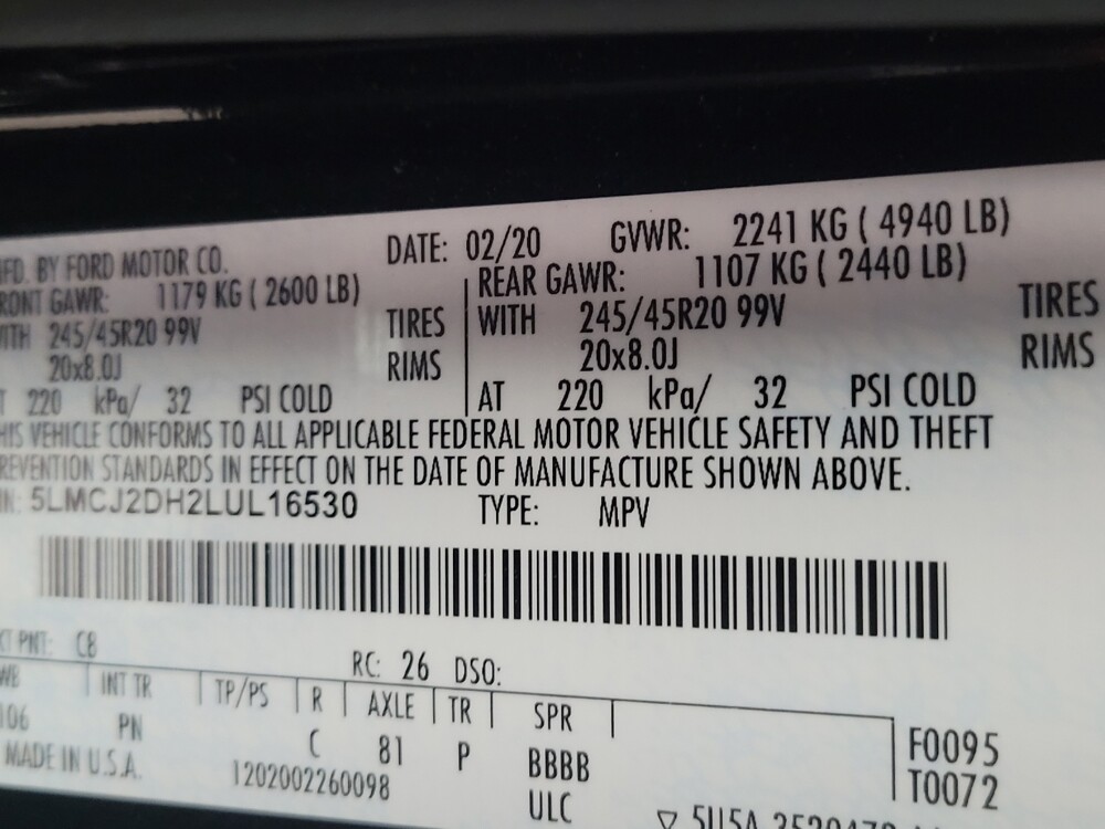 2020 Lincoln Corsair in Madison, TN 37115 - 18136206 33