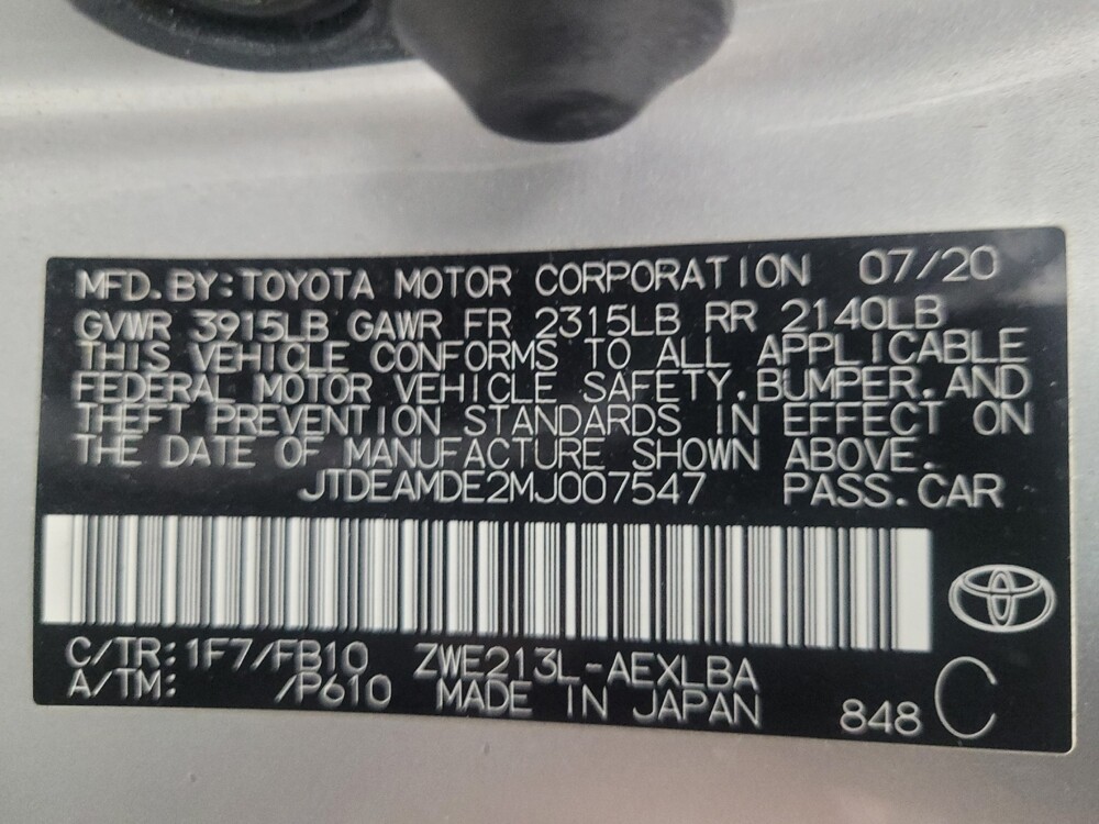 2021 Toyota Corolla in Huntsville, AL 35816 - 18136209 33