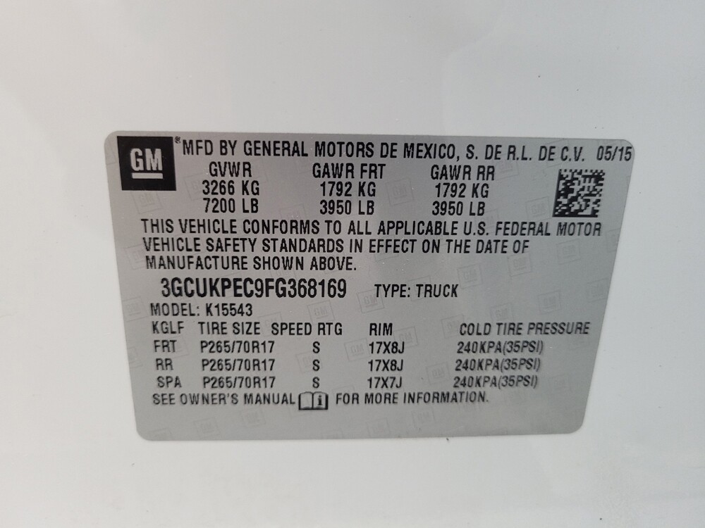 2015 Chevrolet Silverado 1500 in Huntsville, AL 35816 - 18136215 33