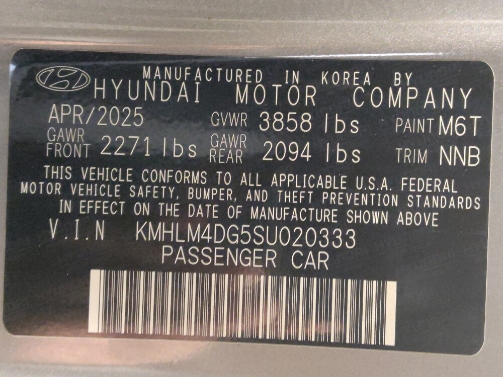 2025 Hyundai Elantra in Houston, TX 77060 - 18136224 33