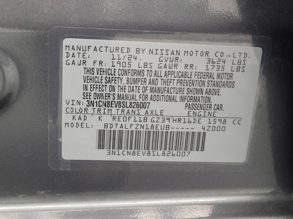 2025 Nissan Versa in Houston, TX 77034 - 18136230 33