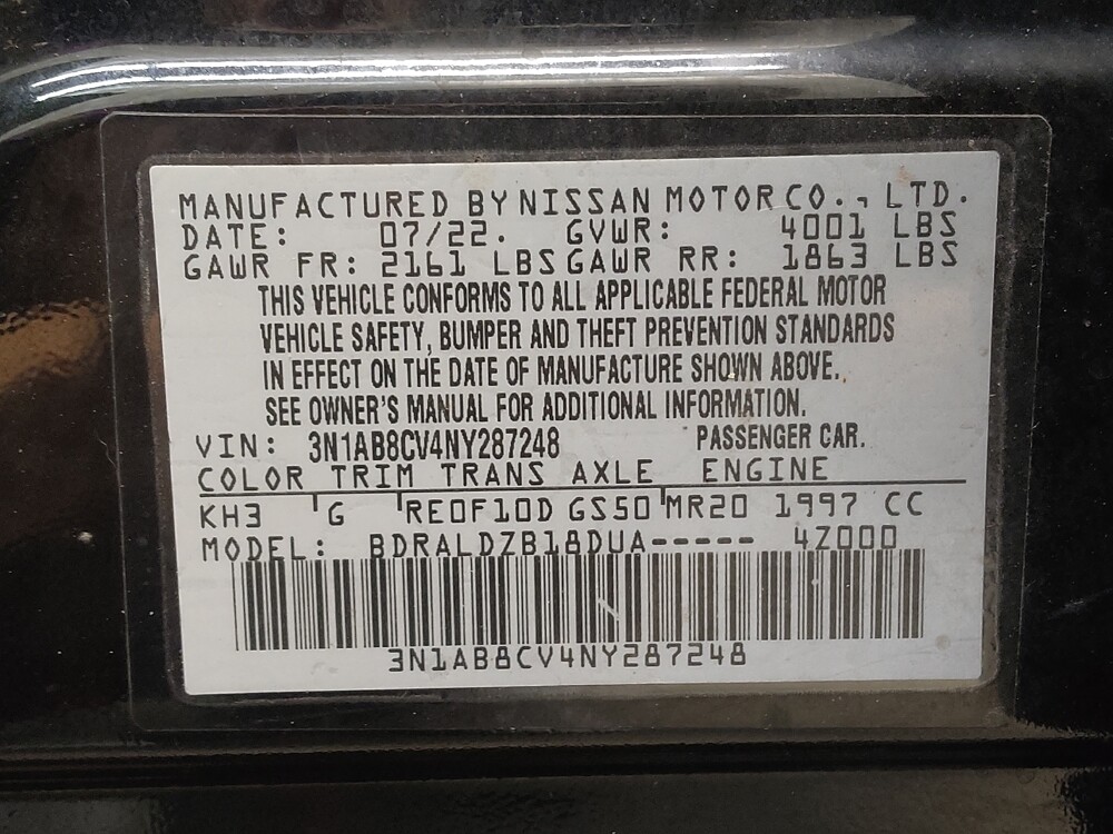 2022 Nissan Sentra in Fairfield, OH 45014 - 18136240 33