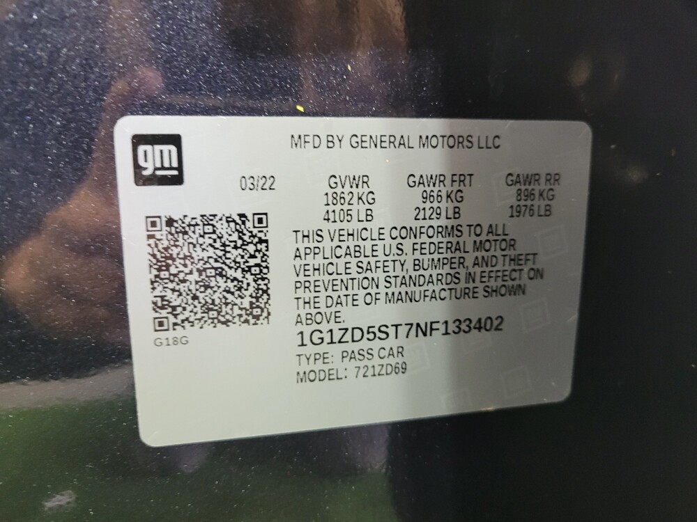 2022 Chevrolet Malibu in Miamisburg, OH 45342 - 18136250 33