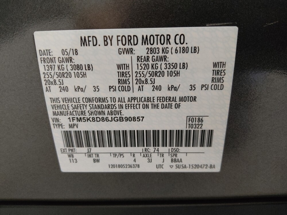 2018 Ford Explorer in Springfield, MO 65807 - 18136279 33