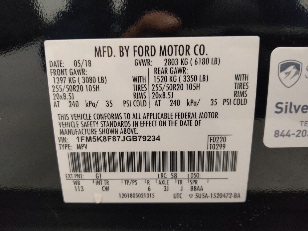 2018 Ford Explorer in St. Louis, MO 63136 - 18136289 33