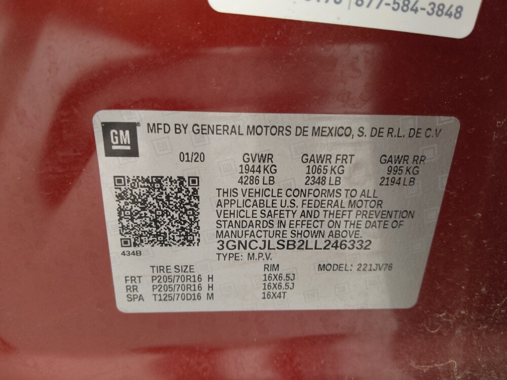 2020 Chevrolet Trax in Springfield, MO 65807 - 18136297 33