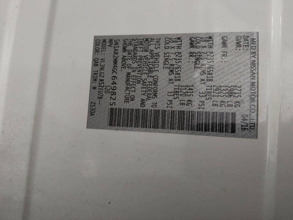 2016 Nissan Pathfinder in Midlothian, IL 60445 - 18136300 33