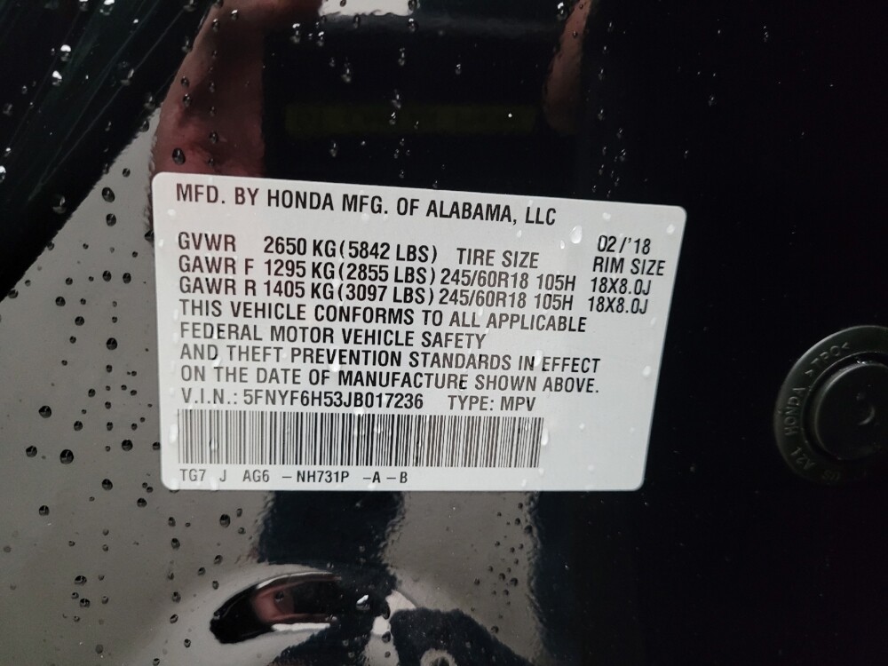 2018 Honda Pilot in Grand Rapids, MI 49508 - 18136314 33