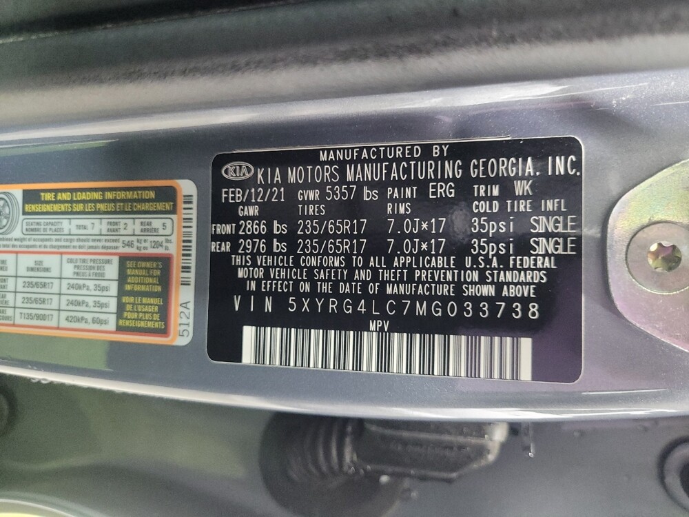 2021 Kia Sorento in Knoxville, TN 37923 - 18136403 33