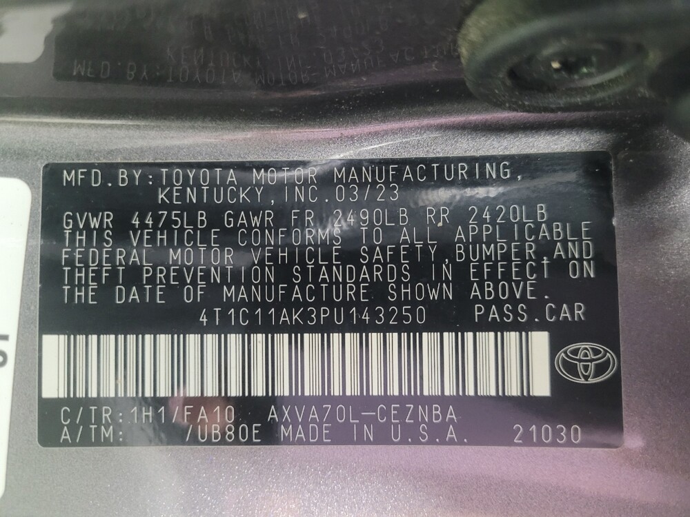 2023 Toyota Camry in Morrow, GA 30260 - 18136405 33