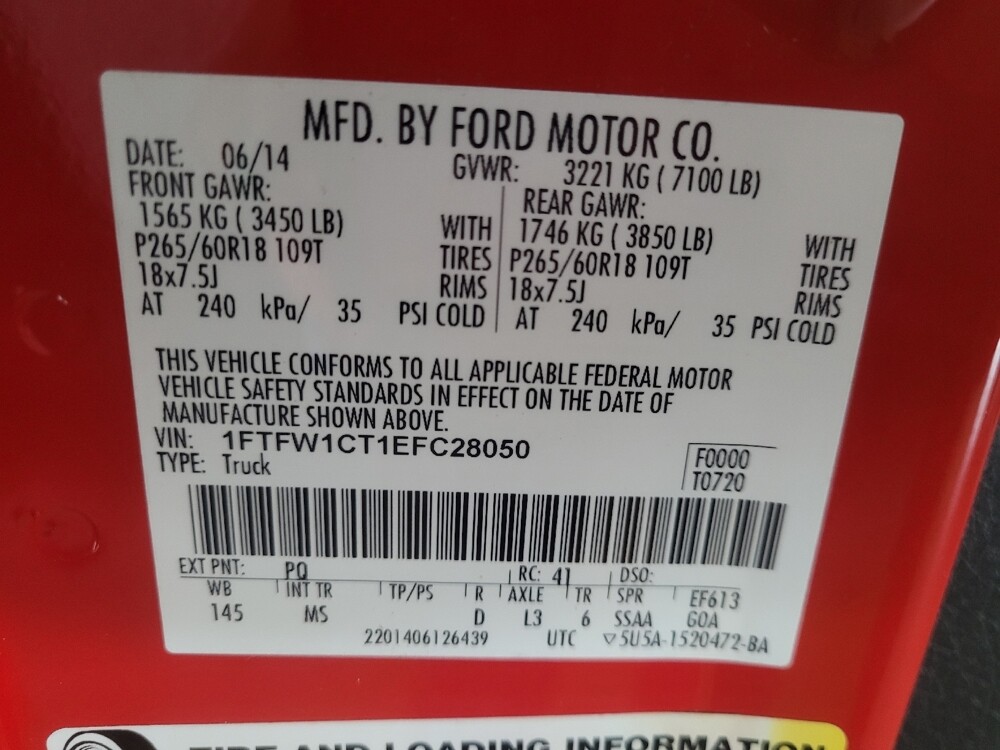 2014 Ford F150 in Chattanooga, TN 37421 - 18136419 33