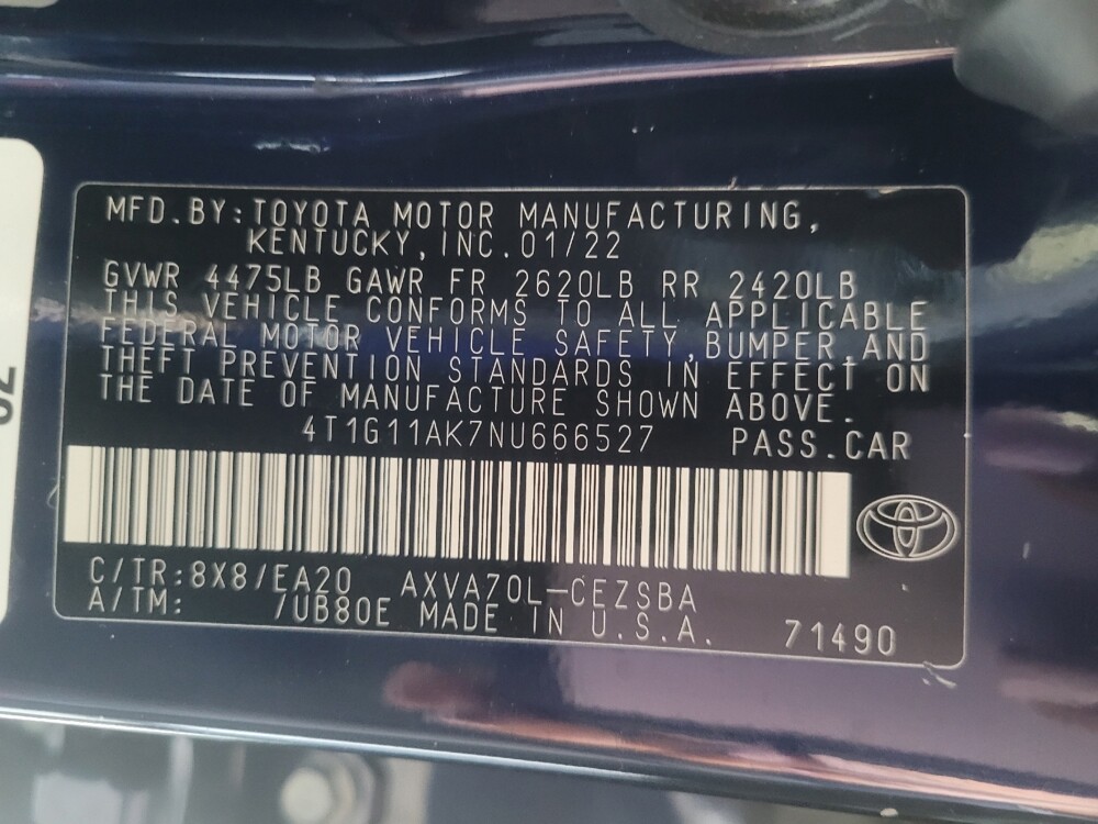 2022 Toyota Camry in Chattanooga, TN 37421 - 18136425 33