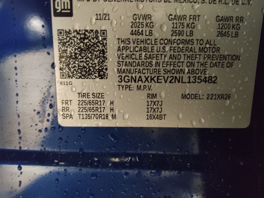 2022 Chevrolet Equinox in Stone Mountain, GA 30083 - 18136431 33