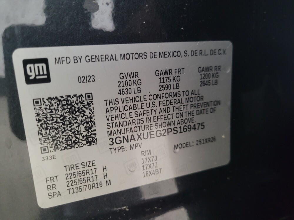 2023 Chevrolet Equinox in Knoxville, TN 37923 - 18136432 33