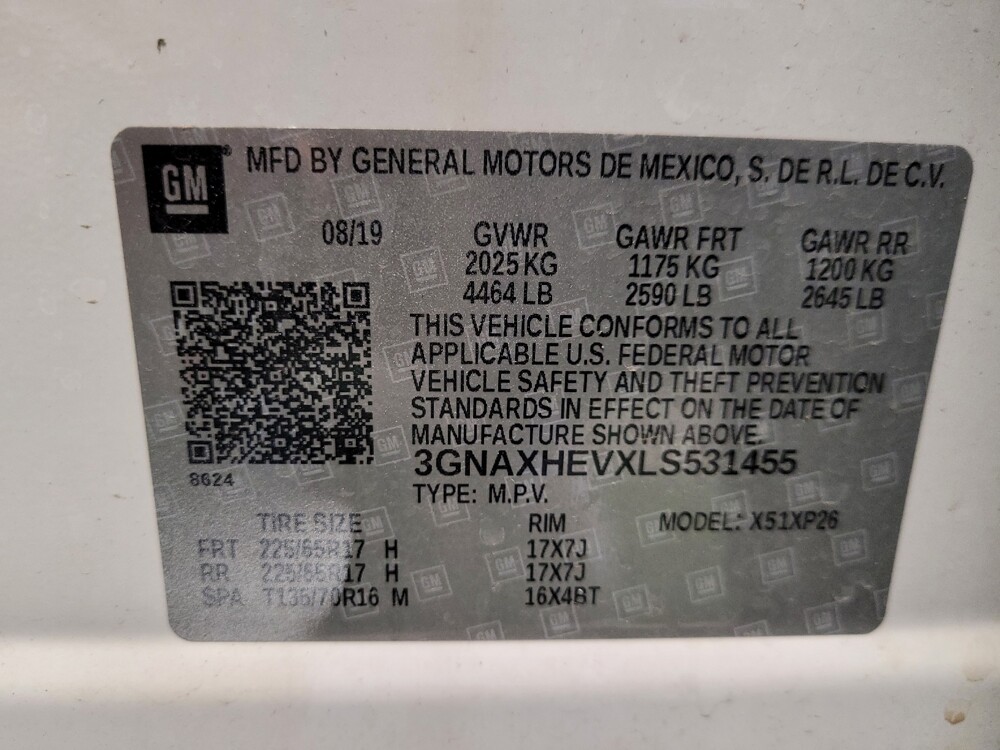 2020 Chevrolet Equinox in Albuquerque, NM 87123 - 18136445 33