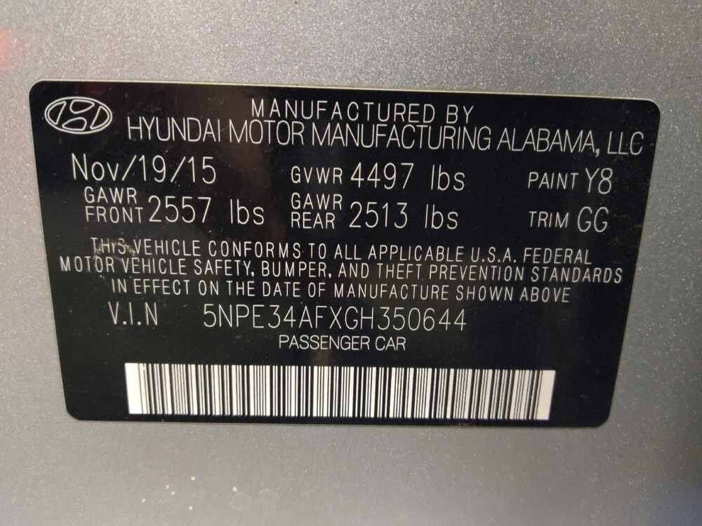 2016 Hyundai Sonata in Albuquerque, NM 87123 - 18136449 33