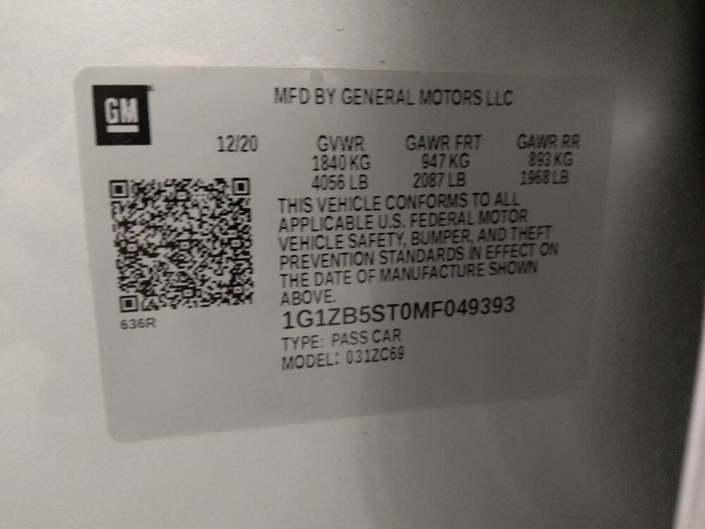 2021 Chevrolet Malibu in Mesa, AZ 85210 - 18136459 33