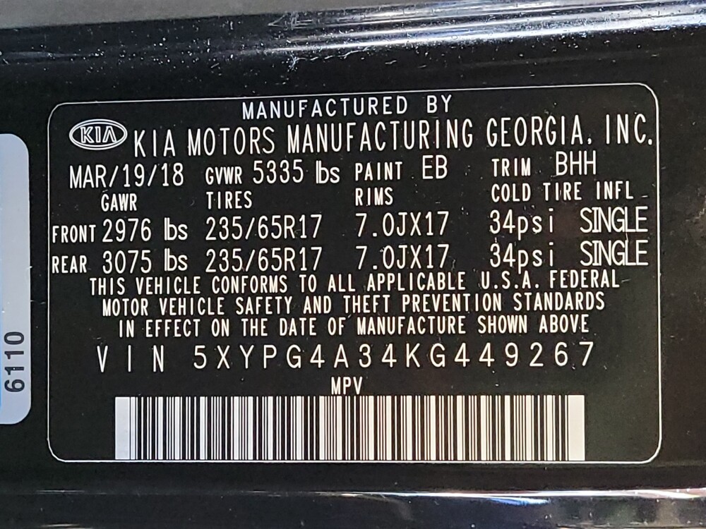 2019 Kia Sorento in Mobile, AL 36606 - 18136497 33
