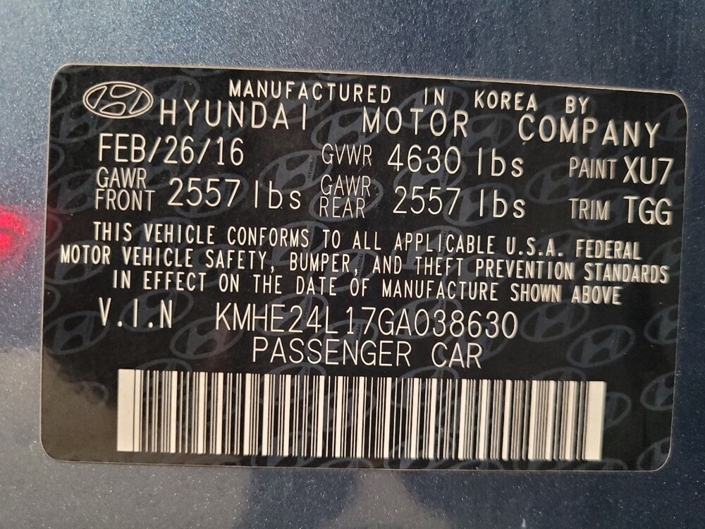 2016 Hyundai Sonata in Union City, GA 30291 - 18136504 33