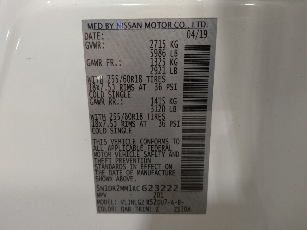 2019 Nissan Pathfinder in Mobile, AL 36606 - 18136515 33
