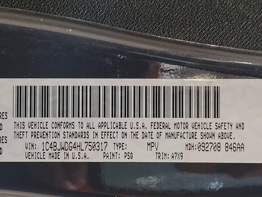 2017 Jeep Wrangler in Ocala, FL 34471 - 18136517 33