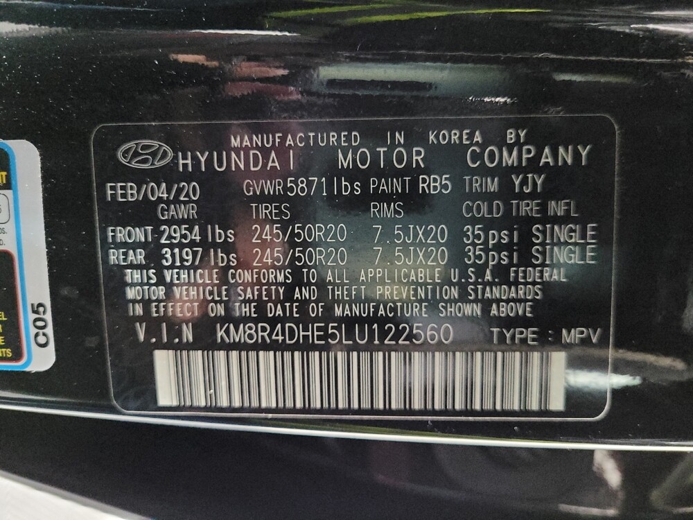 2020 Hyundai Palisade in Pittsburgh, PA 15236 - 18136610 33