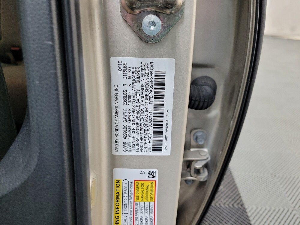 2020 Honda Accord in Pittsburgh, PA 15237 - 18136623 33