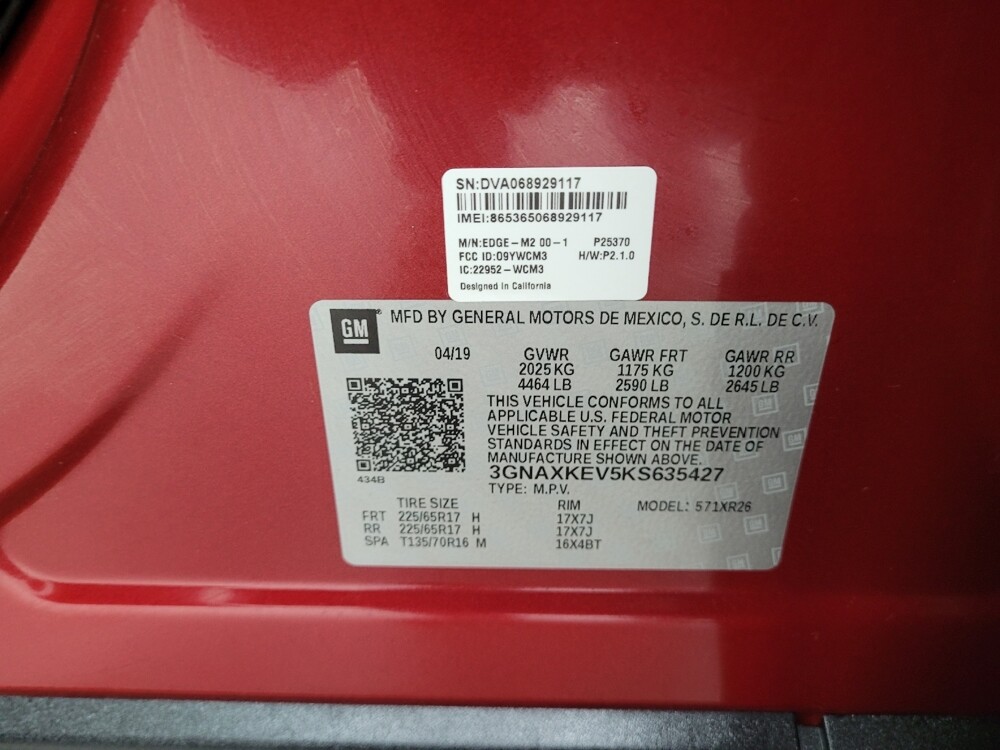 2019 Chevrolet Equinox in St. Louis, MO 63125 - 18136633 33