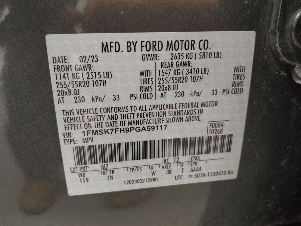 2023 Ford Explorer in Ft Wayne, IN 46805 - 18136660 33