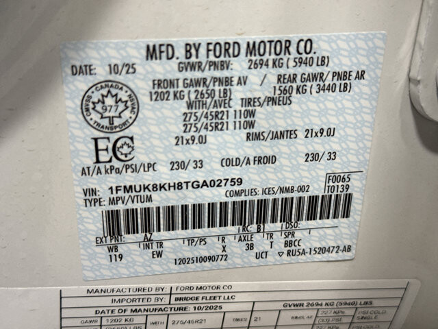 2026 Ford Explorer in Burlington, WI 53105 - 18136686 42