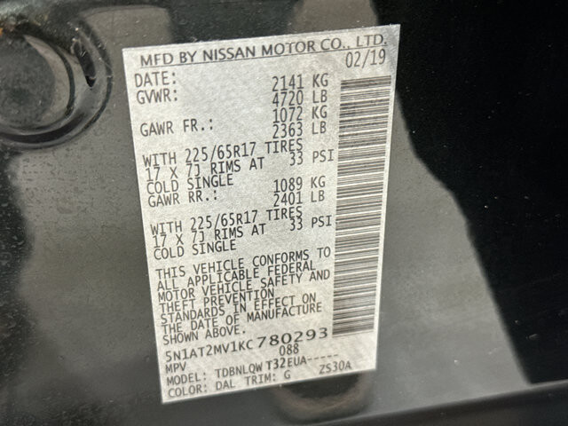 2019 Nissan Rogue in Burlington, WI 53105 - 18136688 37